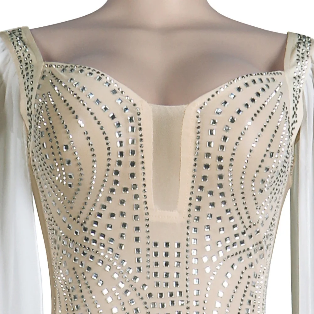 Mesh with Rhinestones Dress New Size S,M,L available strech. - Picture 14 of 14